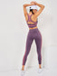 BREATHABLE SPORTS SET - pink kangaroo yoga