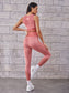 BREEZY COMFORT SET - pink kangaroo yoga