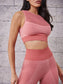 BREEZY COMFORT SET - pink kangaroo yoga