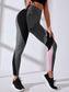 COLORBLOCK LEGGINGS - pink kangaroo yoga
