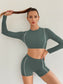 HIGH COMFORT FITNESS SET - pink kangaroo yoga