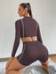 HIGH COMFORT FITNESS SET - pink kangaroo yoga