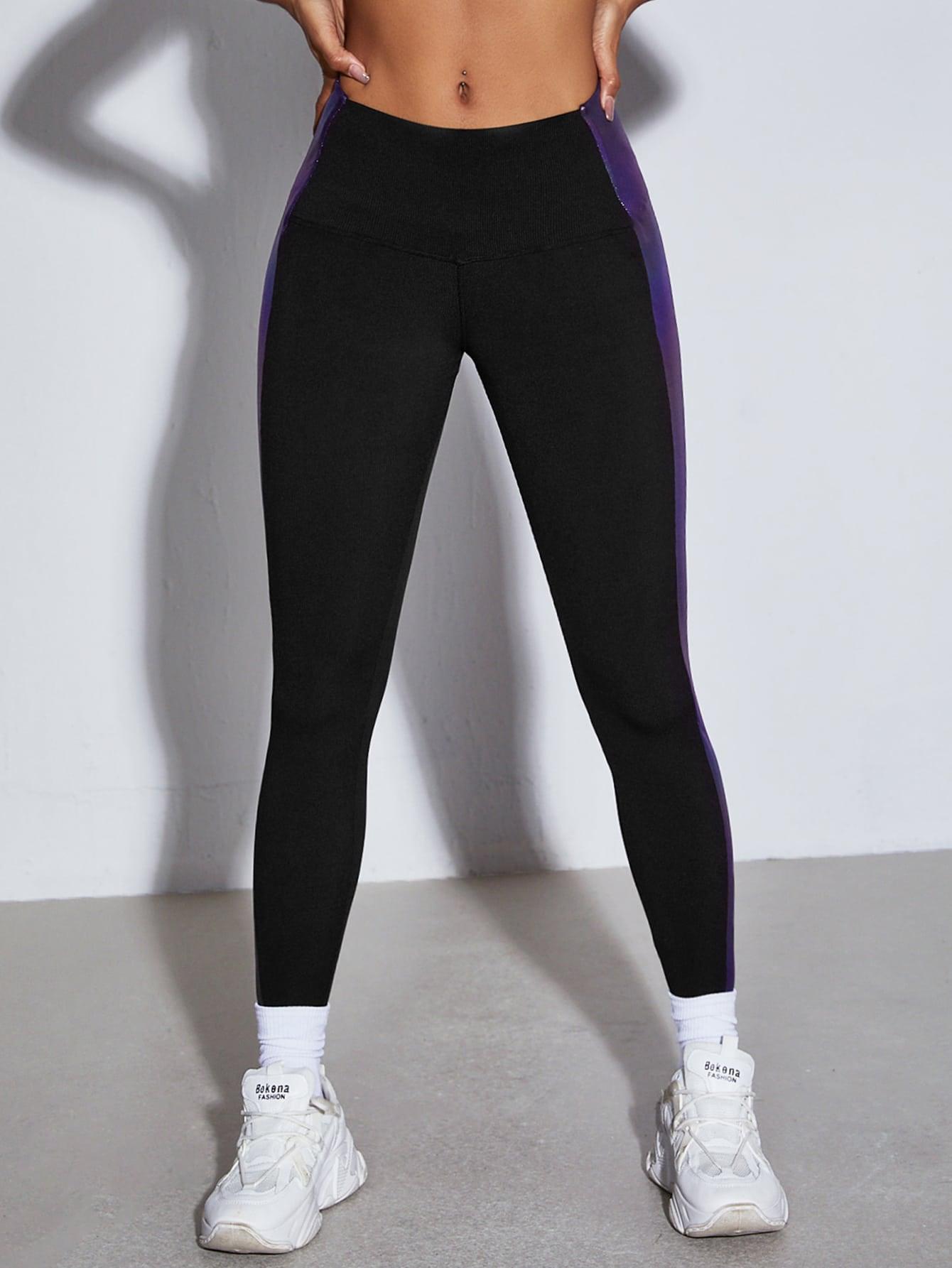 HIGH STRETCH SPORTS LEGGINGS - pink kangaroo yoga