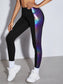 HIGH STRETCH SPORTS LEGGINGS - pink kangaroo yoga