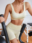 SOLID COMFORT FITNESS SET - pink kangaroo yoga