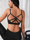 Criss Cross Back Sports Bra