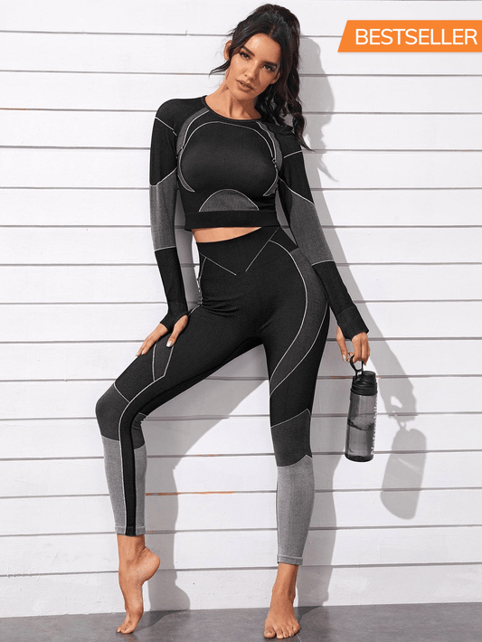 BACK IT FITNESS SET - pink kangaroo yoga
