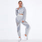 REBEL OUT YOGA SET - pink kangaroo yoga