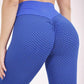 KNIT PUSH UP LEGGINGS - pink kangaroo yoga