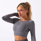 FORWARD FOLD YOGA TOP - pink kangaroo yoga