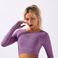 FORWARD FOLD YOGA TOP - pink kangaroo yoga