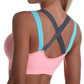 HELLO BRIGHT BRA TOP - pink kangaroo yoga