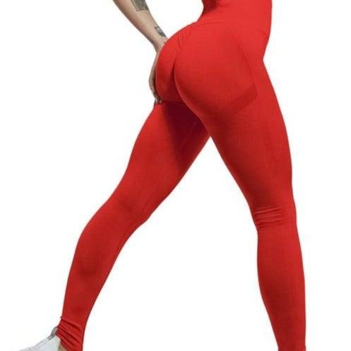 DYE HARD LEGGINGS - pink kangaroo yoga
