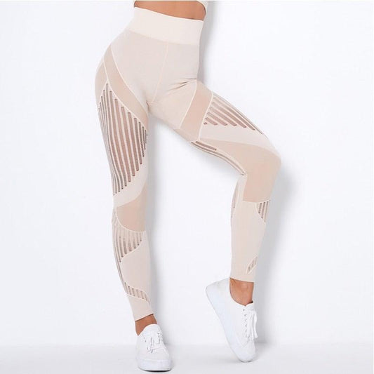 REBEL LEGGINGS - pink kangaroo yoga
