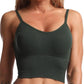 SEAMLESS BRA TOP - pink kangaroo yoga