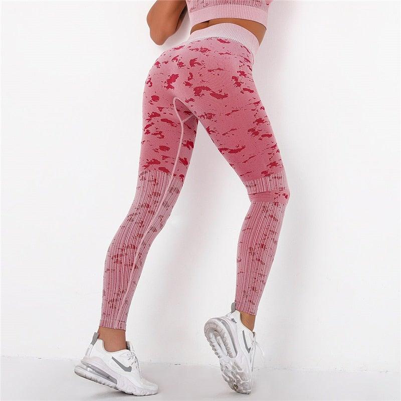 CLOUD 9 LEGGINGS - pink kangaroo yoga